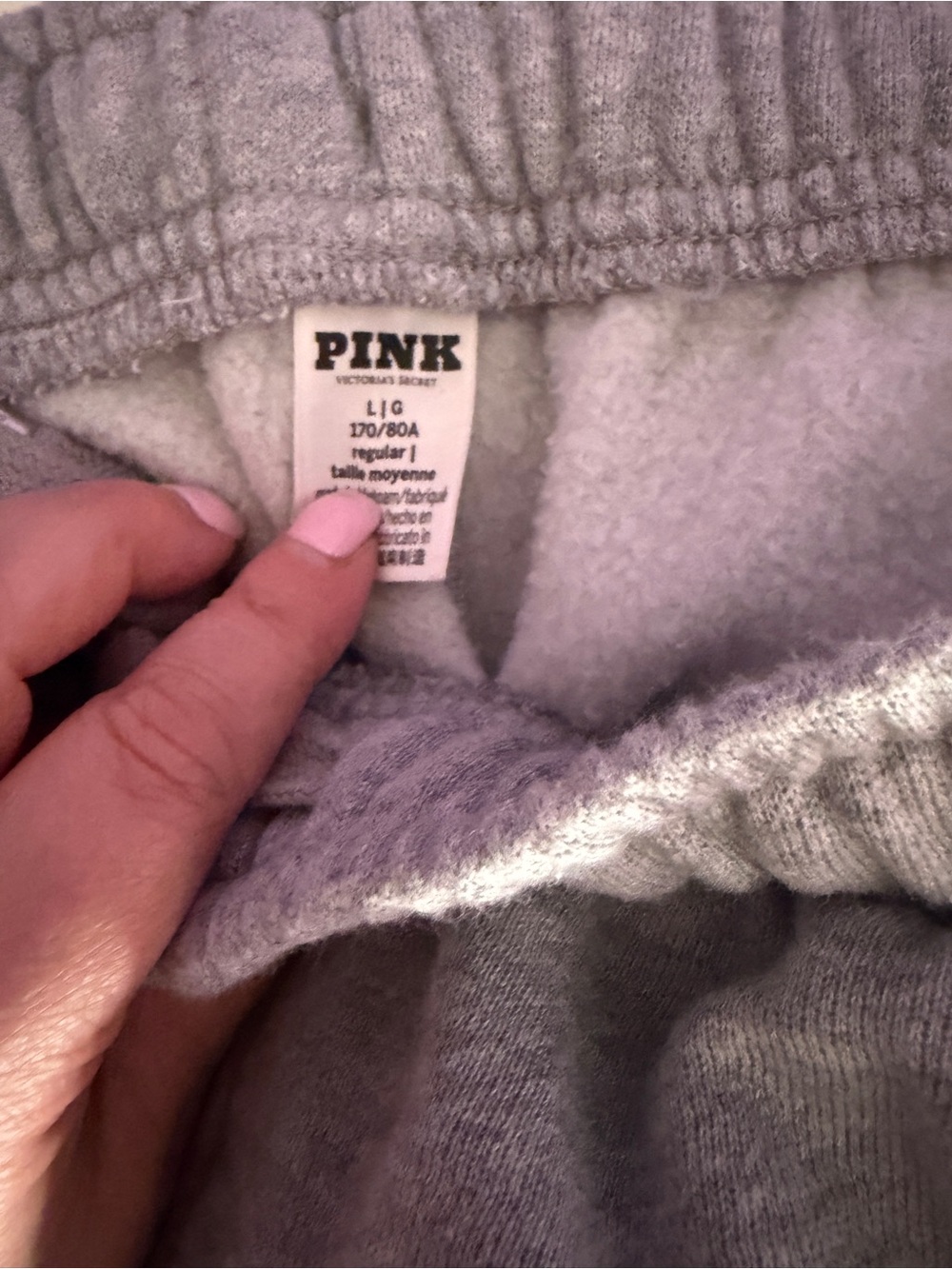 Victoria secret PINK campus fleece sweatpants NWOT - Picture 5 of 5